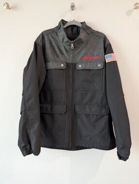 Snap On 100 Year Anniversary Softshell Jacket Mens Colorblock American Flag XL